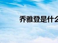 乔雅登是什么公司（乔雅登简介）