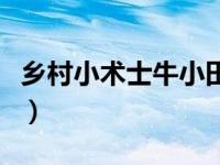 乡村小术士牛小田笔趣阁（小田的优酸乳简介）