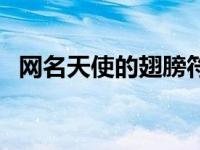 网名天使的翅膀符号（天使翅膀符号网名）