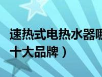 速热式电热水器哪个品牌好（速热式电热水器十大品牌）