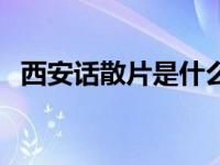 西安话散片是什么意思（散片是什么意思）