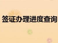 签证办理进度查询（英国签证进度查询网址）
