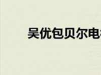 吴优包贝尔电视剧（包贝尔电视剧）
