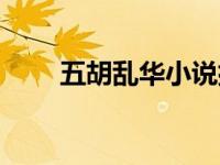 五胡乱华小说排行（五胡乱华小说）