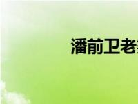 潘前卫老婆资料（潘前卫）
