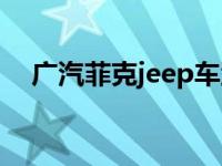 广汽菲克jeep车型大全（广汽菲克dms）