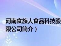 河南食族人食品科技股份有限公司（河南食族人食品科技有限公司简介）