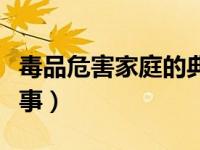 毒品危害家庭的典型事例（毒品危害家庭的故事）
