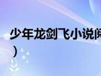 少年龙剑飞小说阅读（少年龙剑飞未删节阅读）