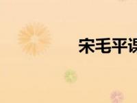 宋毛平课题组（宋毛平）