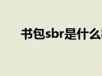 书包sbr是什么材料（sbr是什么材料）
