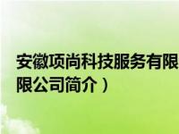 安徽项尚科技服务有限公司简介图片（安徽项尚科技服务有限公司简介）