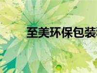 至美环保包装科技有限公司（至美）