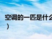 空调的一匹是什么意思（空调几匹是什么意思）