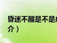 昏迷不醒是不是成语（昏迷不醒-汉语成语简介）