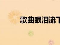 歌曲眼泪流下来（眼泪流下简介）