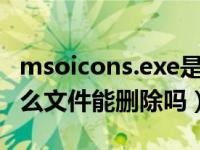msoicons.exe是什么文件（MSOcache是什么文件能删除吗）