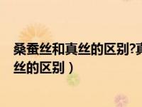桑蚕丝和真丝的区别?真丝衣服如何辨别真假?（桑蚕丝和真丝的区别）