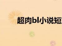 超肉bl小说短篇（bl小说高肉喷汁）