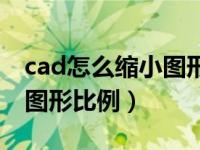 cad怎么缩小图形比例快捷键（cad怎么缩小图形比例）