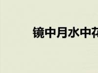 镜中月水中花歌词（水中花歌词）