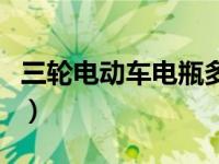 三轮电动车电瓶多少钱一个（三轮电动车电瓶）