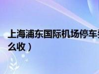 上海浦东国际机场停车费标准（上海浦东国际机场停车费 怎么收）