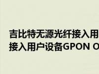 吉比特无源光纤接入用户端设备怎么设置（吉比特无源光纤接入用户设备GPON ONU设置）