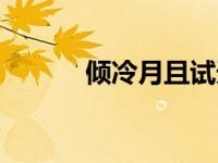 倾冷月且试天下小说（倾冷月）