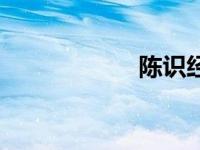 陈识经济师（陈识）