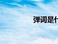 弹词是什么意思（弹词）