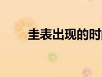 圭表出现的时间（圭表是谁发明的）
