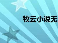 牧云小说无上神帝（牧云小说）