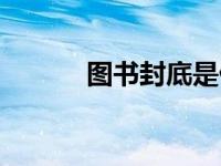 图书封底是什么（封底是什么）
