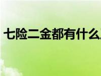 七险二金都有什么工作（七险二金都有什么）