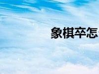 象棋卒怎么读（卒怎么读）