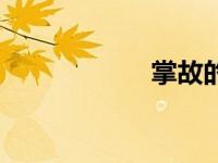 掌故的读音（掌故）