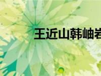 王近山韩岫岩照片（王近山韩雪）