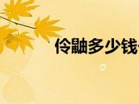 伶鼬多少钱一只（伶鼬多少钱）