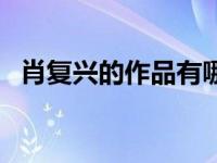 肖复兴的作品有哪些小学（肖复兴的作品）