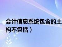 会计信息系统包含的主要功能子系统（会计信息系统功能结构不包括）