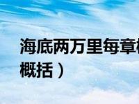 海底两万里每章概括30字（海底两万里每章概括）