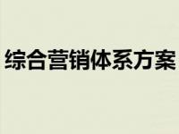 综合营销体系方案（DAC综合营销系统简介）