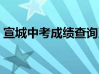 宣城中考成绩查询系统（宣城中考成绩查询）