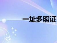 一址多照证明模板（一址多照）