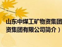 山东中煤工矿物资集团有限公司简介电话（山东中煤工矿物资集团有限公司简介）