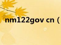nm122gov cn（nm122govcn个人登录）