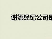 谢娜经纪公司是哪个（谢娜经纪公司）