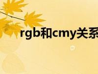 rgb和cmy关系（rgb和cmyk的区别）