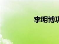 李明博巩汉林（李明博）